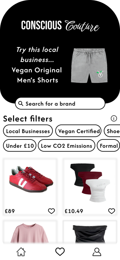 Conscious Couture Home